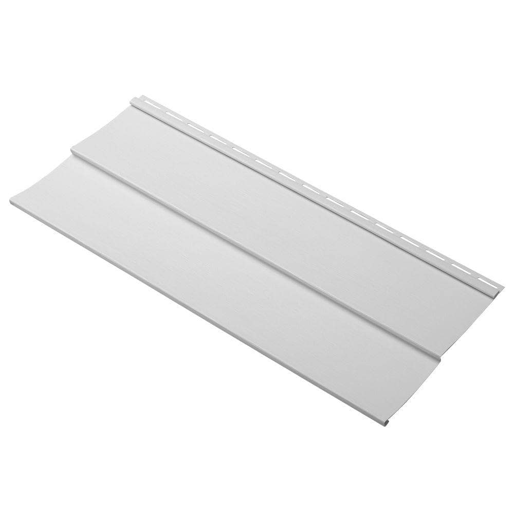 Ply Gem Take Home Sample Progressions Double 5 in. x 24 in. Vinyl Siding in Khaki PG50SAMPLE N4