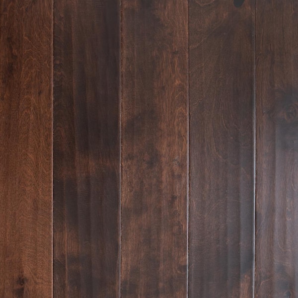 Reviews For Blue Ridge Hardwood Flooring Sed Birch Raisin 3 8 In T X 5 W Random Length Click Lock Engineered 22 Sq Ft Case 23051 The Home Depot Engineered Hardwood Flooring