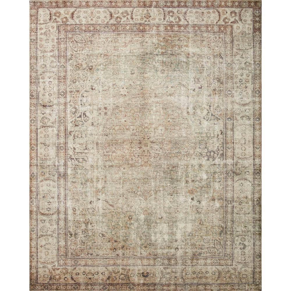 Margot Antique/Moss 5 ft. x 7 ft. 6 in. Bohemian Vintage Printed Plush Area Rug price history on PriceWatchPro