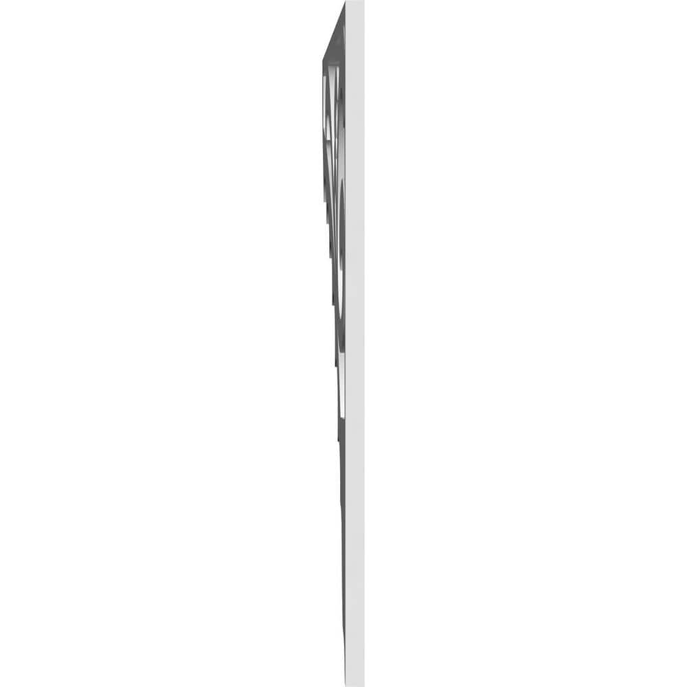 White PVC Decorative Architectural Grade Bracket, 22" x 22"