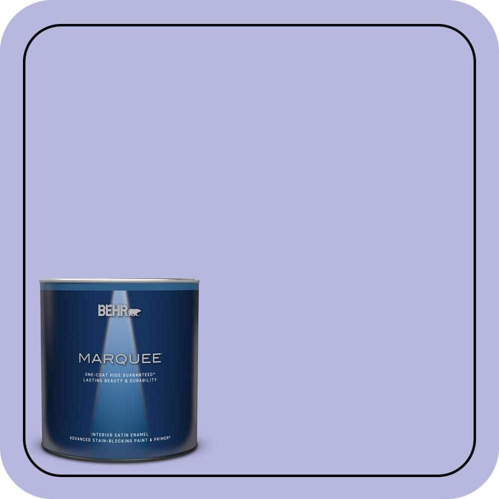 1 qt. #P550-3 Lavender Cloud Satin Enamel Interior Paint & Primer price history on PriceWatchPro