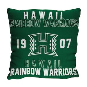 NCAA Hawaii Stacked Pillow