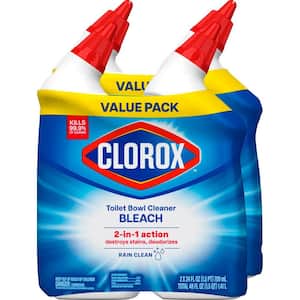 24 oz. Rain Clean Toilet Bowl Cleaner with Bleach (4-Pack)