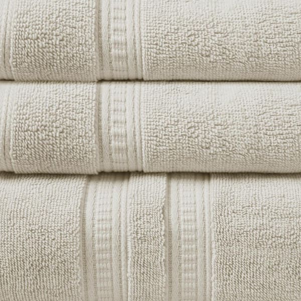 Ivory Antimicrobial Organic Cotton Bath Towels