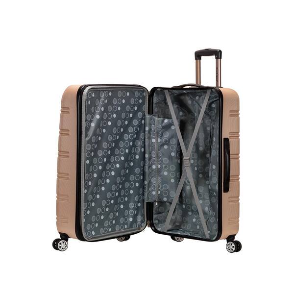 Rockland Luggage Melbourne 3-Piece Set One Size Champagne