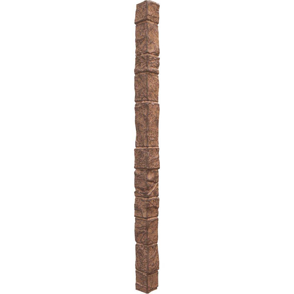 "Universal Outside Corner for EverStone Faux Stone Siding Panels, 3""W x 3""D x 48""H, Arizona Color" price history on PriceWatchPro