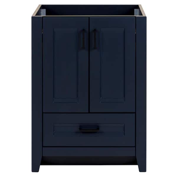 Home Decorators Collection Ridge 24 in. W x 22 in. D x 34 in. H Bath Vanity Cabinet without Top in Deep Blue