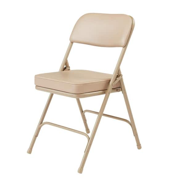 Premium 2 Thick Vinyl Padded Folding Chair By National Public Seating,  3200 Series 