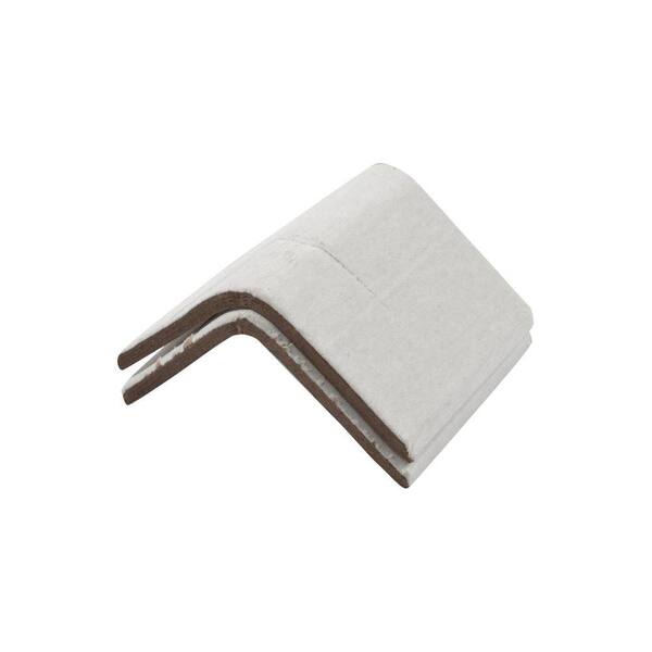 Pratt Retail Specialties 2 in. x 2 in. x 2.5 in. Strapping Protector White 1350/Case