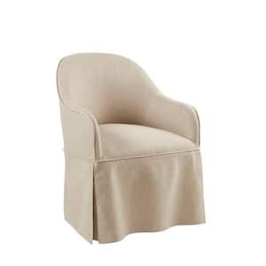 Salma Natural Polyester Barrel Chair