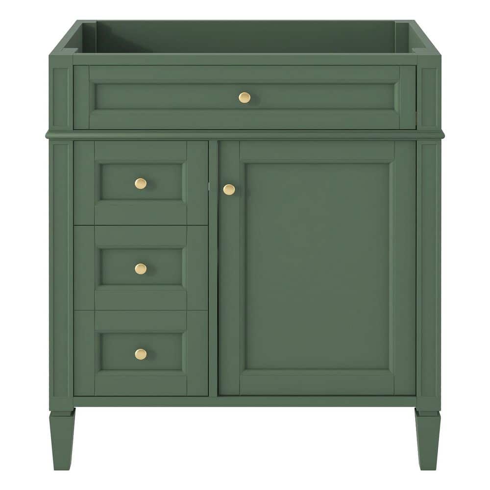 29 in. Freestanding Bath Vanity Cabinet without Top in Green price history on PriceWatchPro
