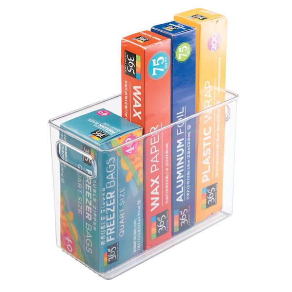 interDesign Fridge+Pantry Tall Binz in Clear 71730 - The Home Depot
