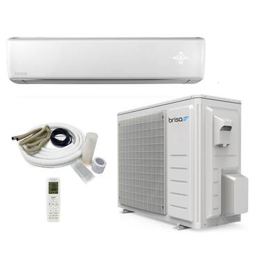 22 SEER2 30,000 BTU 2.5 Ton Ductless Mini Split Air Conditioner with Heat Pump 208/230-Volt