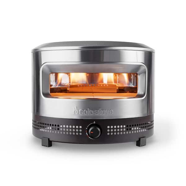 Solo Stove Pi Prime 21 in. x 16 in. Stainless Steel Propane Outdoor Pizza Oven 12 in. Cook Surface (Propane Only)