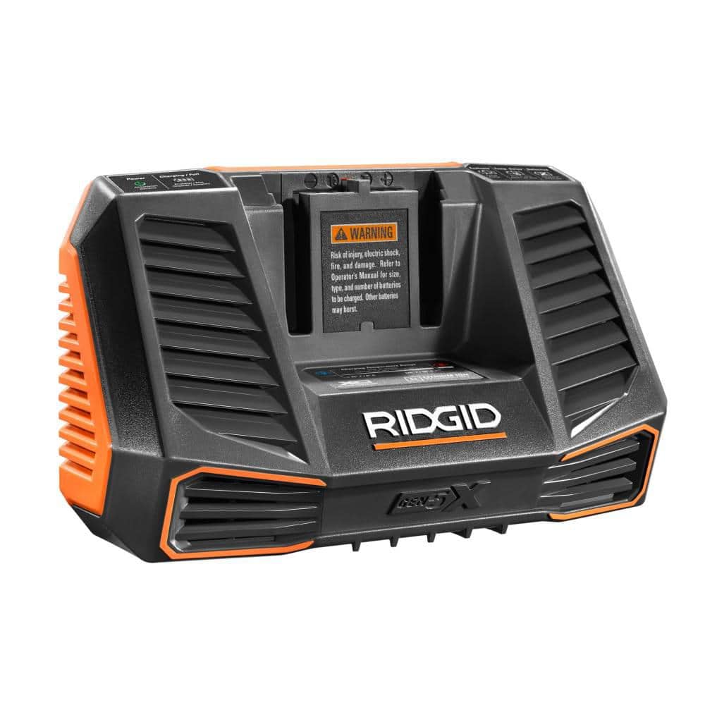 R840095 RIDGID 9.6-18 VOLT DUAL CHEMISTRY LITHIUM BATTERY CHARGER 
