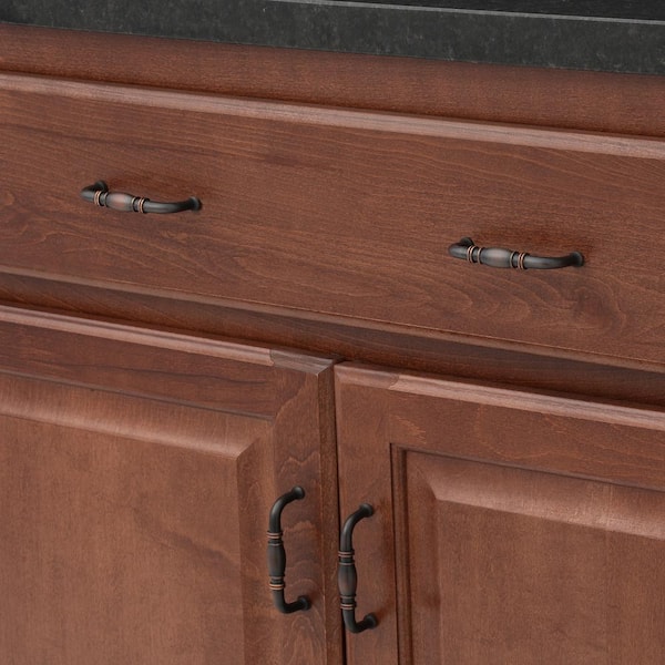 Granby 3 in. (76mm) Traditional Oil-Rubbed Bronze Arch Cabinet Pull