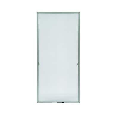 Andersen 17-1/16 in. x 36-11/32 in. 400 Series Stone Aluminum Casement Window Screen for Andersen Window Size CN35