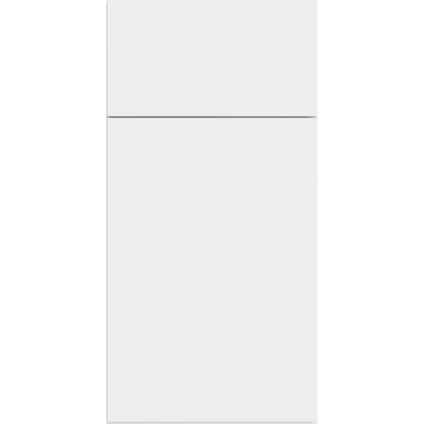 Hargrove 7.5 in. W x 0.75 in. D x 7.5 in. H in Vesper WhiteCabinet Door Sample