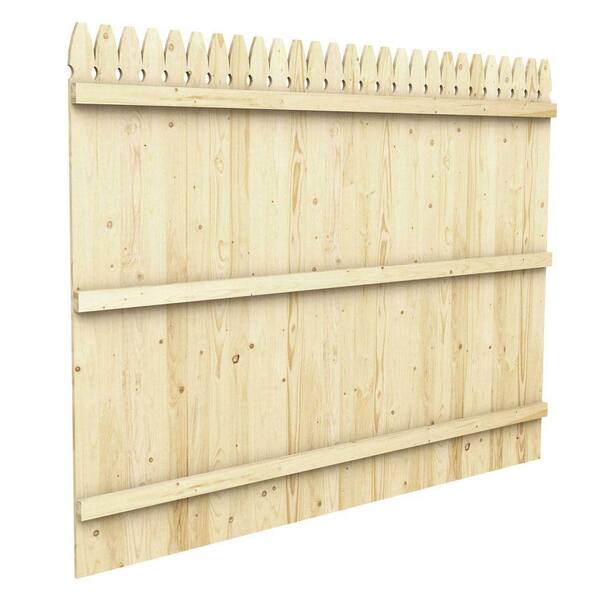 wooden fence panels lowes