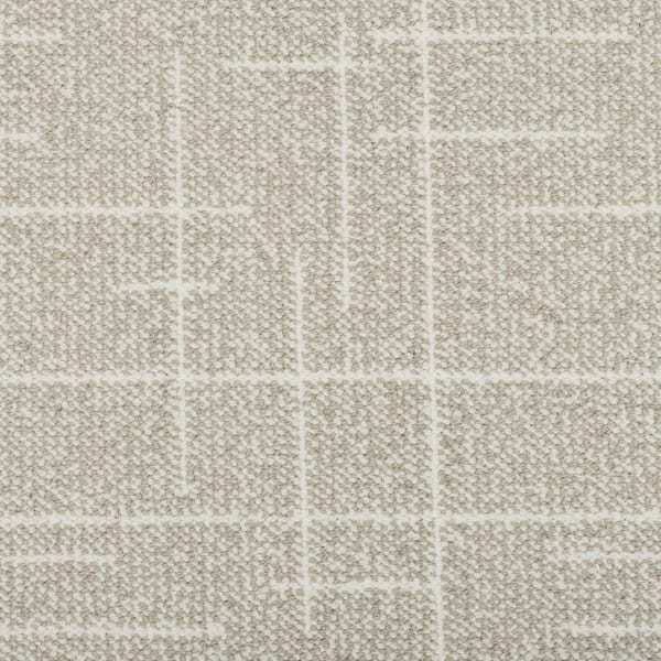 Neverland Nest-Innate Grey-Gray 45 oz. Triexta Blend Pattern Loop Carpet - Installation Required