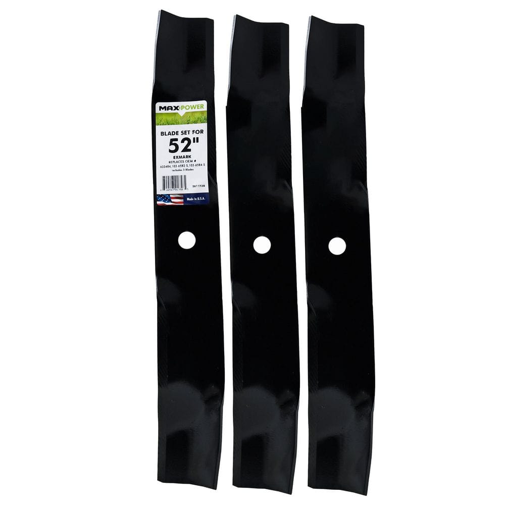 561173B 3-Blade Mulching Set for Exmark Mowers Replaces 633484, 103-6582-S, 103-6584-S price history on PriceWatchPro