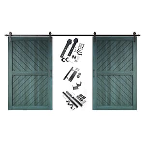 HOMACER XT4 42 in. x 84 in. C-Panel Ebony Slanted Stripe