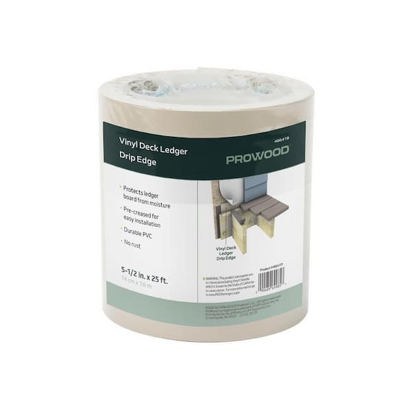 25 ft. Roll Vinyl Deck Ledger Drip Edge