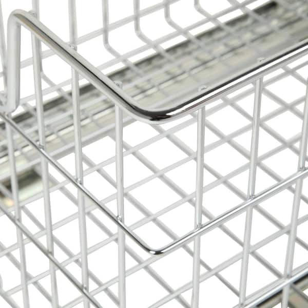 Stainless Steel Wire Basket, Electro Finish