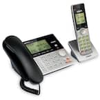 Corded/Cordless Answering System with Dual Caller ID