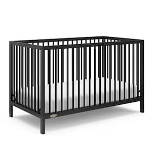 Storkcraft Hillcrest Black 4 in 1 Convertible Crib 04520 03B The Home Depot