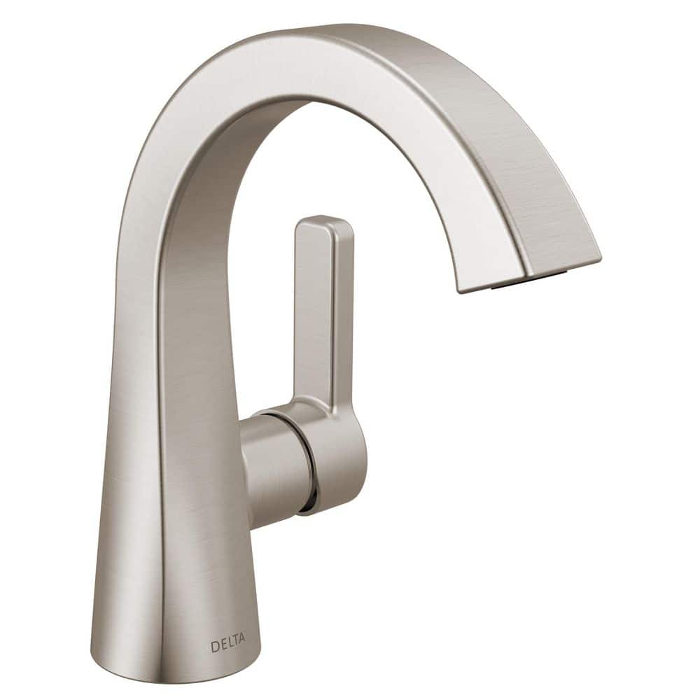 Lineax Single Handle Single Hole Bathroom Sink Faucet in Stainless price history on PriceWatchPro