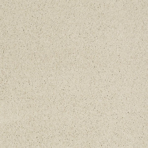 SoftSpring Carpet Sample - Miraculous II - Color Rare Sand Texture 8 in. x 8 in.