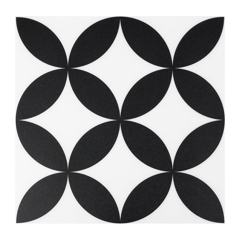 Jeedeson 11.81 in. x 11.81 in. x 0.03 in. Vinyl Peel and Stick