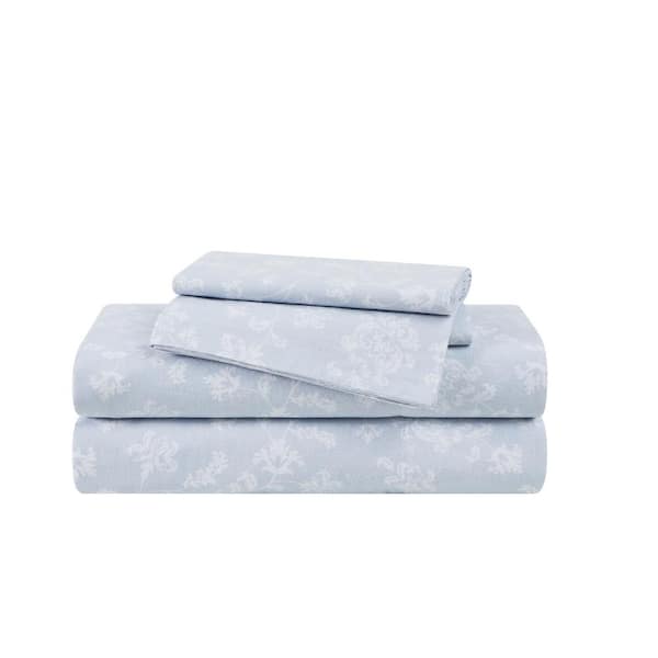 THE FARMHOUSE BY RACHEL ASHWELL Majesty Full 4-Piece Cotton Sheet Set