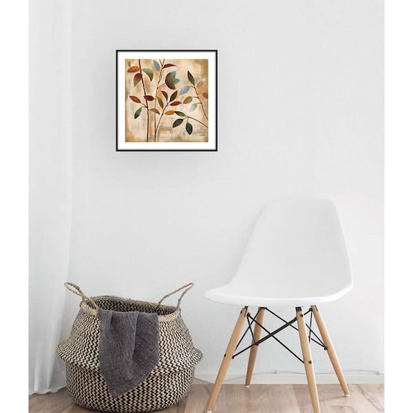 PTM Images 13.75 in. x 13.75 in. "Branches at Sunrise I" Framed Wall Art