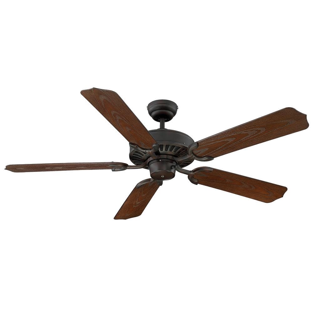 Savoy House Lancer 52 in. English Bronze Ceiling Fan with Reversible
