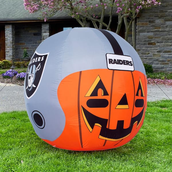 Las Vegas Raiders Halloween Inflatable Jack-O' Helmet SC-44119 - The Home  Depot