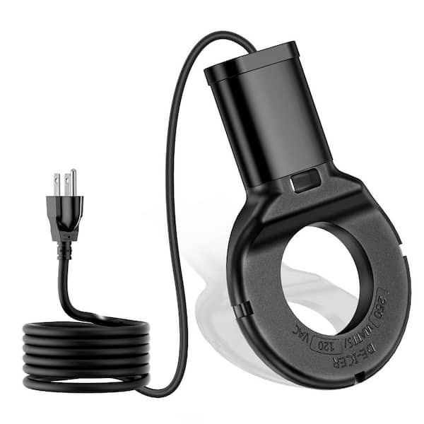 250W Cast Aluminum Heater with Utility and Submergible for Livestock Tank and Winter Bird Bath, Black (1-Pack)