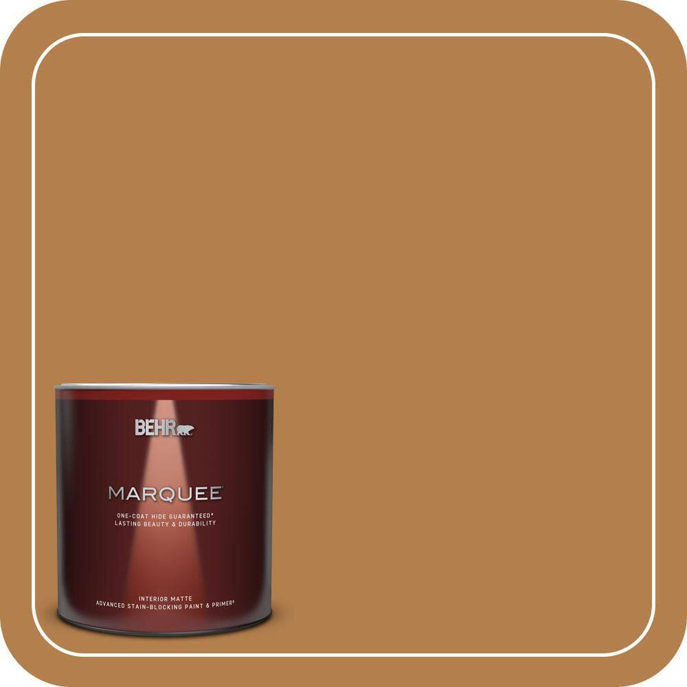 1 qt. #PMD-106 Caramel Sauce Matte Interior Paint & Primer price history on PriceWatchPro