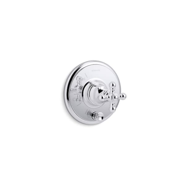 Artifacts 1-Handle Wall Mount Valve Handle Trim Kit in Polished Chrome (Valve Not Included)