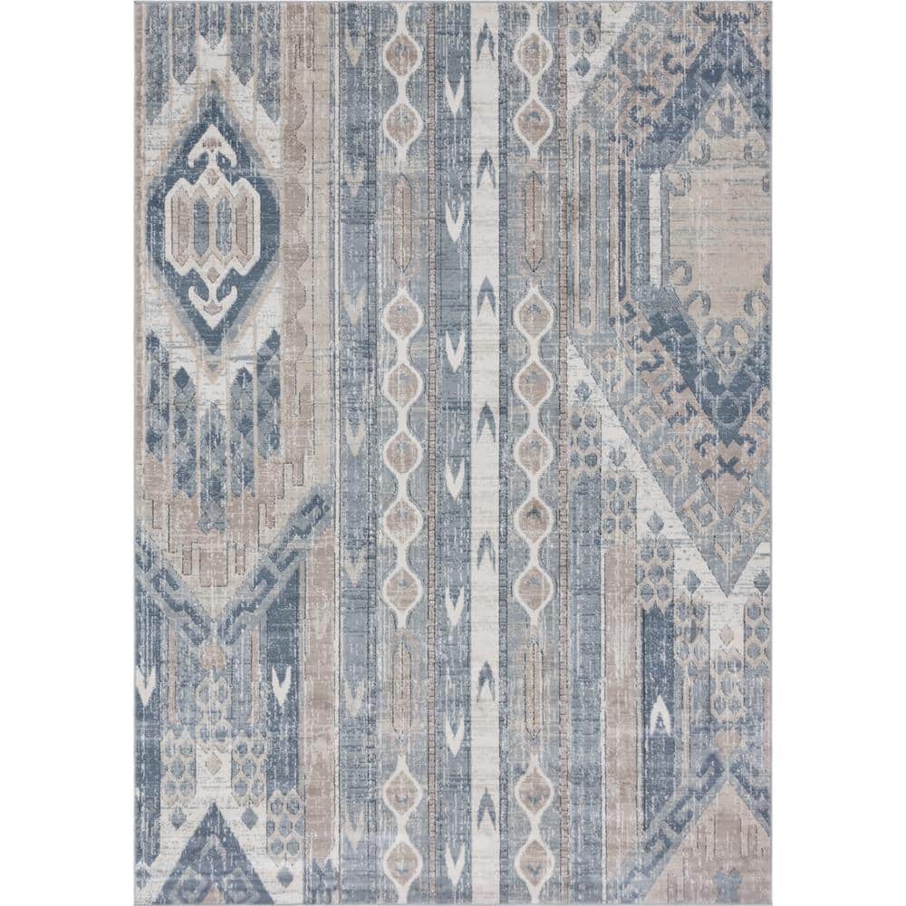 Portland Orford Navy/Tan 7 ft. x 10 ft. Area Rug price history on PriceWatchPro