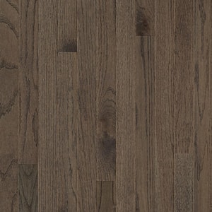 Plano Oak Gray 3/4 in. Thick x 2-1/4 in. Wide x Varying Length Solid Hardwood Flooring (20 sq. ft. / case)