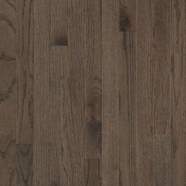 Bruce Plano Oak Gray 3 4 In Thick X 2, Grey Solid Hardwood Floors