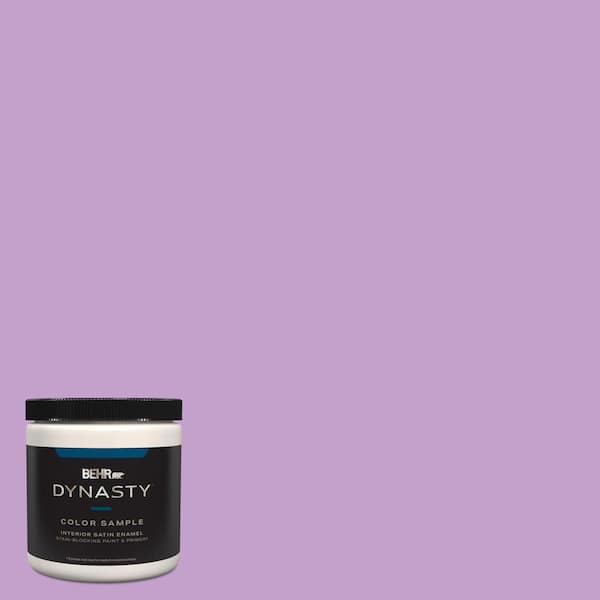 BEHR DYNASTY 8 oz. P1004 Lovers Knot Satin Enamel StainBlocking
