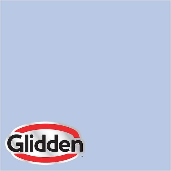 Glidden Premium 1 gal. #HDGV29 Spring Bluebell Satin Interior Paint with Primer