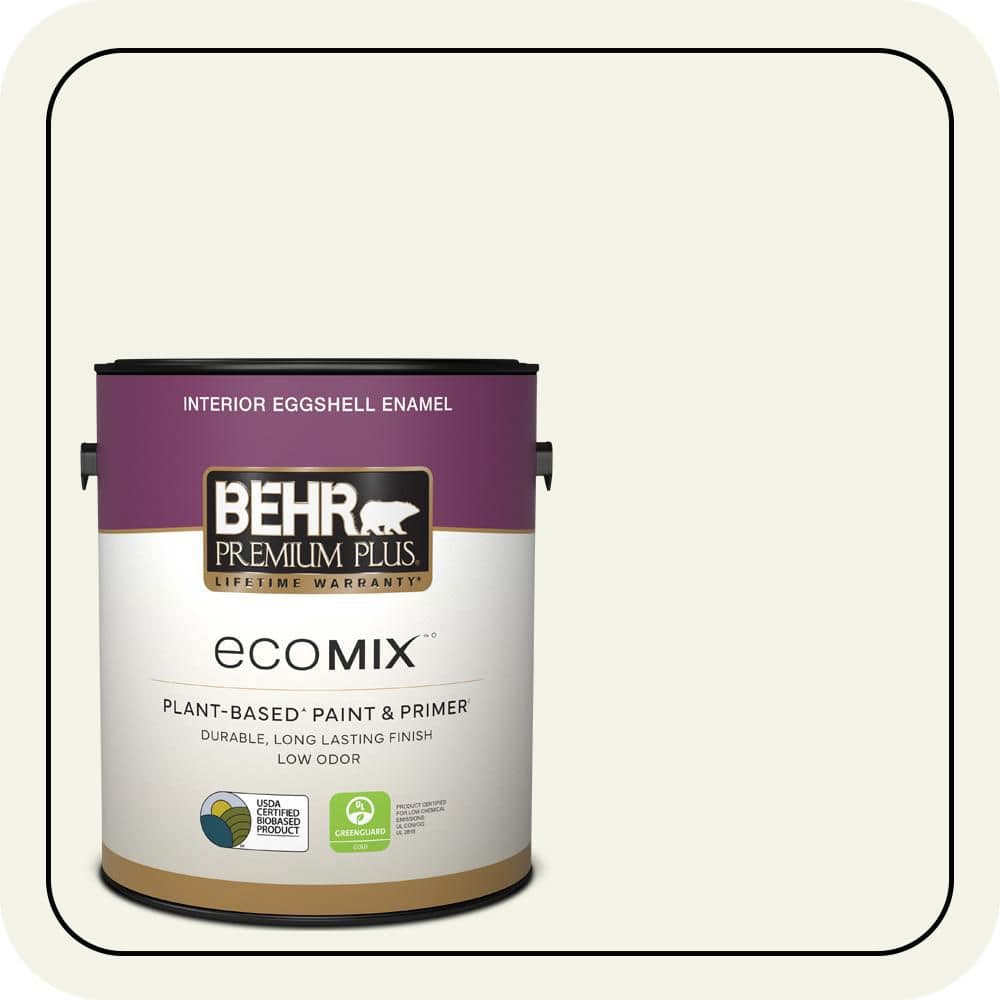 1 gal. #ECC-11-2 Daisy Field Eggshell Enamel EcoMix Plant-Based Interior Paint & Primer price history on PriceWatchPro