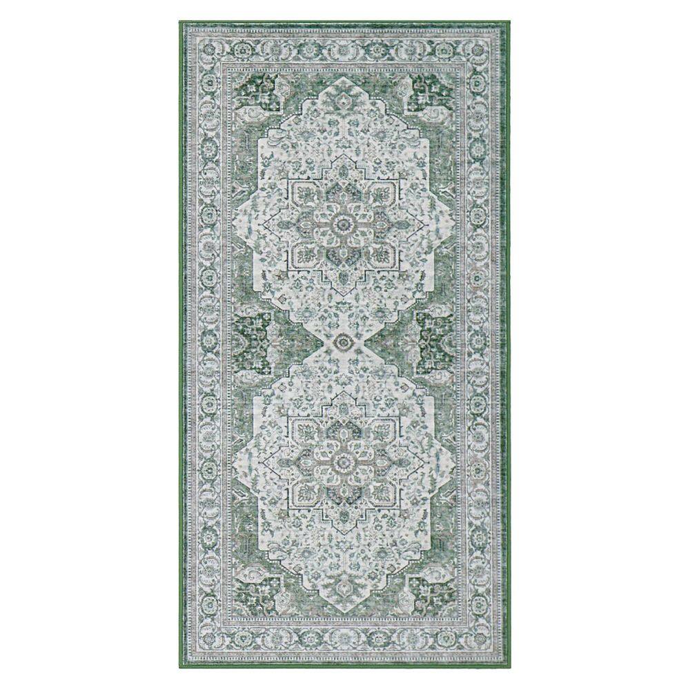 Rylan Green/Multi 2 ft. x 4 ft. Woven Oriental Polyester Accent Rug price history on PriceWatchPro
