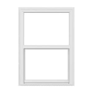 V-2500 Series 24 in. x 42 in. Single Hung Vinyl Low-E White Nail Fin Brickmould Frame Tilt-In Window