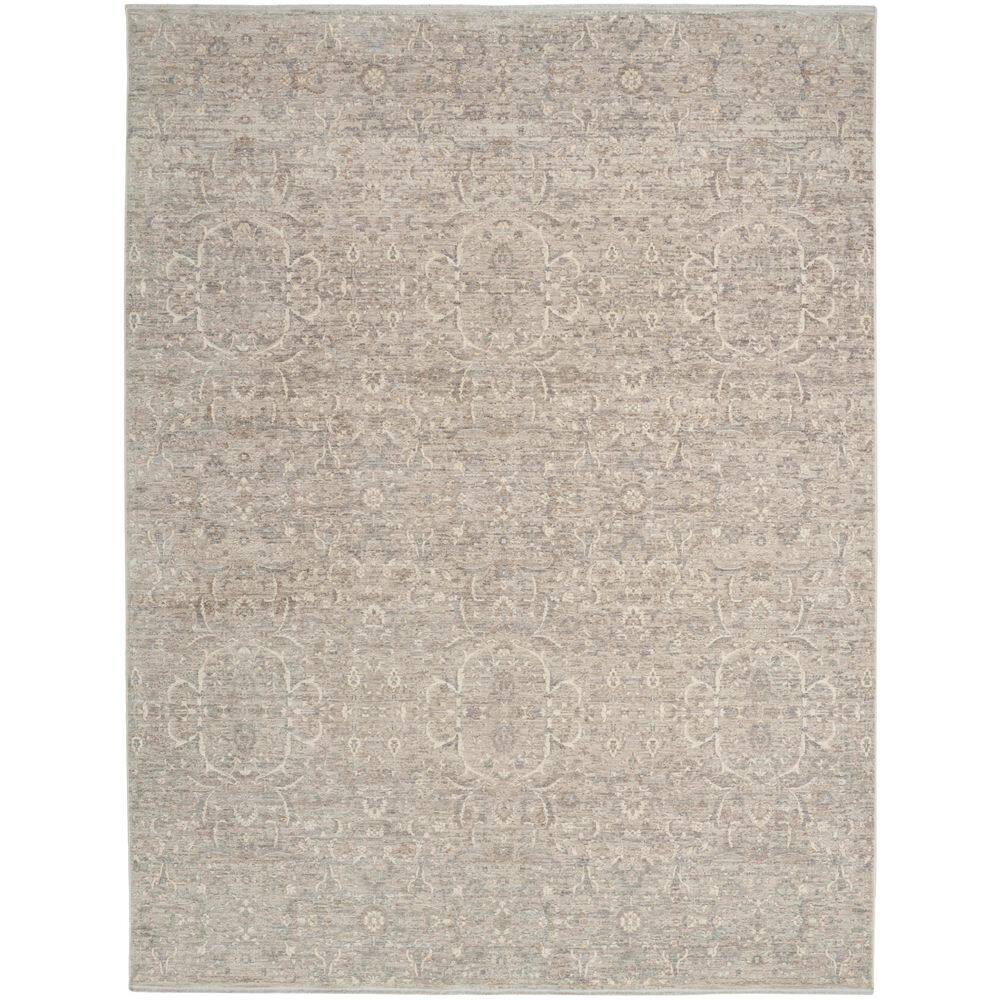 Outlines Grey 9 ft. x 12 ft. Medallion Traditional Area Rug price history on PriceWatchPro