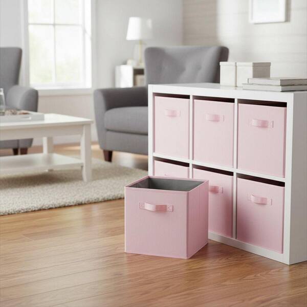 6 Pack Cube Organizer Bins, 13x15x13